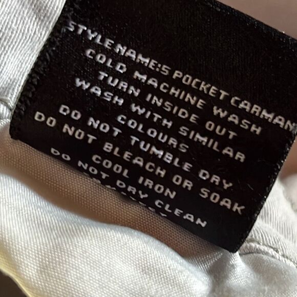 American Tall Pants Gray Jean Pants 34/38 - Picture 10 of 12